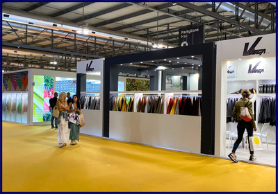 Lineapelle leather materials shoe fair components trade show 